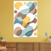 Gentle Overlap Leinwanddruck (Insitu (Wohnzimmer))