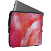 Gentle Pink Overflow Neopren Laptop-Sieb 13" Laptopschutzhülle (Vorne Rechts)