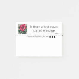 Gentle Pixel Bloom painting art  Post-it Klebezettel