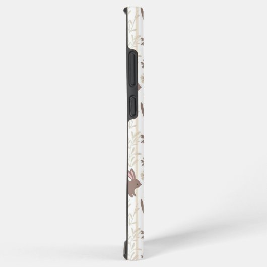 Gentle Rabbit Prince with Botanicals Samsung Galaxy Hülle (Rechte Seite)