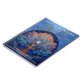 Gentle Radiance | Tree of Life B&B Notizblock (Linke Seite)