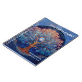 Gentle Radiance | Tree of Life B&B Notizblock (Linke Seite)