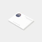 Gentle Radiance | Tree of Life B&B Post-it Klebezettel (angewinkelt)