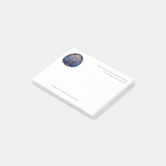 Gentle Radiance | Tree of Life B&B Post-it Klebezettel (angewinkelt)