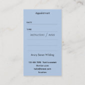 Gentle Radiance | Tree of Life B&B Terminkarte (Rückseite)