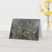 Gentle Rain Pine Karte (Gelbe Blume)