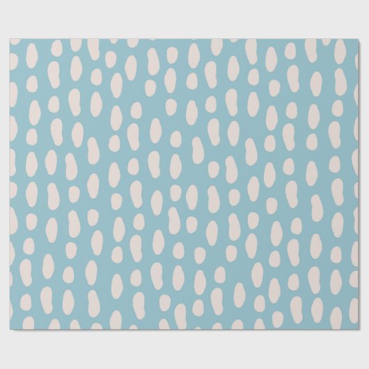 Gentle Raindrop Pattern Geschenkpapier (Flach)