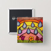 Gentle Raindrops Button (Vorne & Hinten)