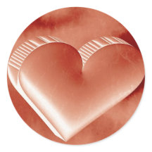 Gentle Red Valentine Day 3d Herz