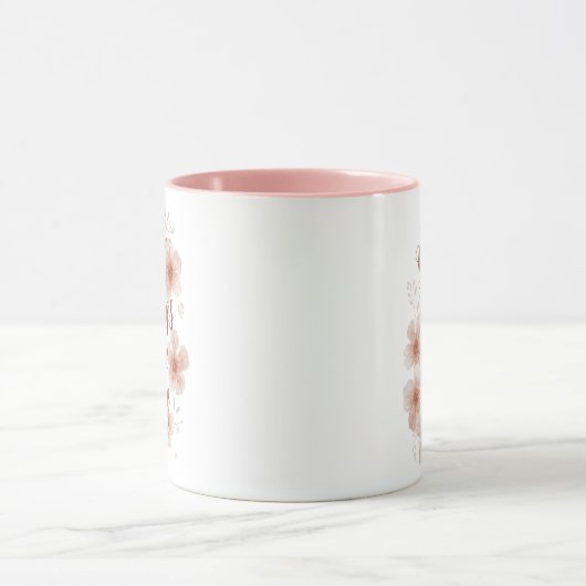 Gentle Reminder with Soft Florals Tasse (Zentrum)