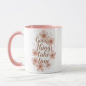 Gentle Reminder with Soft Florals Tasse (Links)
