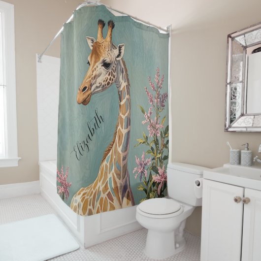 Gentle Riant Personalisiert Duschvorhang (Beispiel)