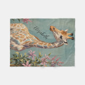 Gentle Riant Personalisiert Fleecedecke (Vorderseite (Horizontal))