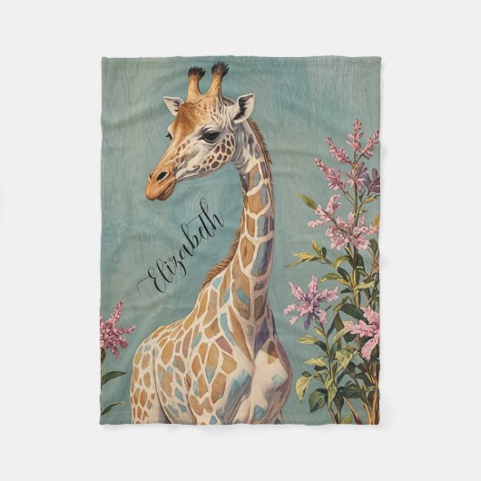 Gentle Riant Personalisiert Fleecedecke (Vorderseite)