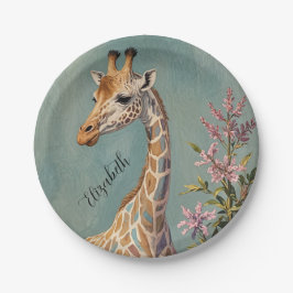 Gentle Riant Personalisiert Pappteller