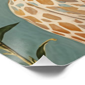 Gentle Riant Personalisiert Poster (Ecke)