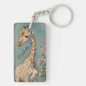 Gentle Riant Personalisiert Schlüsselanhänger (Rückseite)