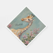 Gentle Riant Personalisiert Serviette (Ecke)