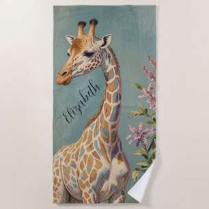 Gentle Riant Personalisiert Strandtuch