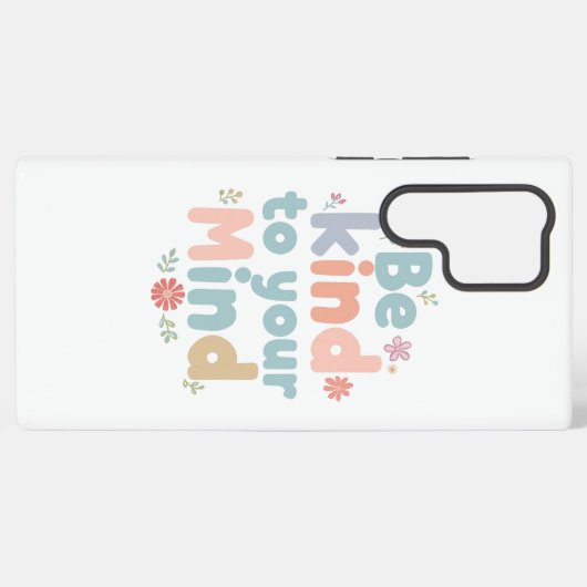Gentle Self Care and Positive Reminder Samsung Galaxy Hülle (Rückseite (Horizontal))