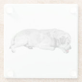 Gentle Sip, Tiny Spark Glasuntersetzer (Rückseite)