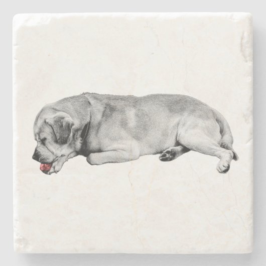 Gentle Sip, Tiny Spark Steinuntersetzer (Vorderseite)