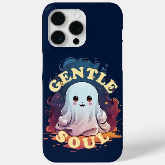 Gentle Soul Kawaii Ghost Case-Mate iPhone Hülle (Rückseite)