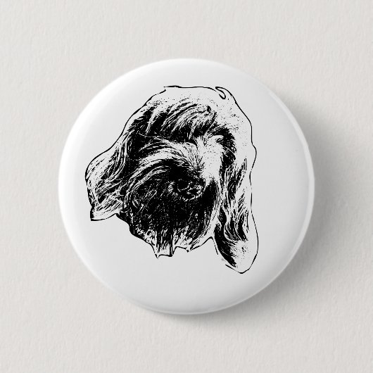 Gentle Spinone Mood Button (Vorderseite)