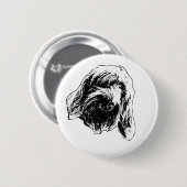 Gentle Spinone Mood Button (Vorne & Hinten)