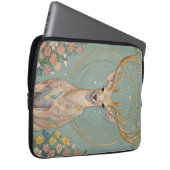 Gentle Spirit: Ein Hirsch Laptopschutzhülle (Vorne Rechts)