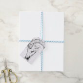 Gentle Stallion Geschenkanhänger (Mit Garn)