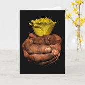 Gentle Strength Card Karte (Gelbe Blume)