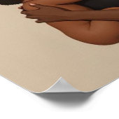 Gentle Strength – Mother & Child Connection III Poster (Ecke)