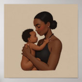 Gentle Strength – Mother & Child Connection III Poster (Vorne)