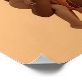 Gentle Strength – Mother & Child Connection Poster (Ecke)