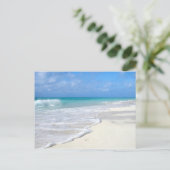 Gentle Surf Postkarte (Stehend Vorderseite)