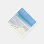 Gentle Surf White Sand Beach Serviette (Ecke)