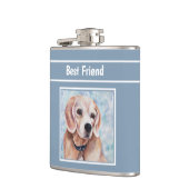 Gentle Sweet Beagle Flachmann (Links)