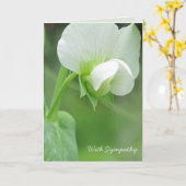 Gentle Sympathy Card mit Bibel Verse Karte (Gelbe Blume)