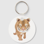 Gentle Tiger Schlüsselanhänger (Vorderseite)