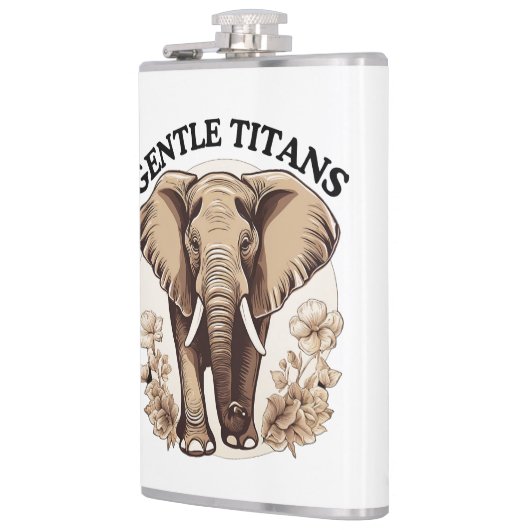 Gentle Titans Flachmann (Links)