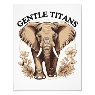 Gentle Titans Fotodruck