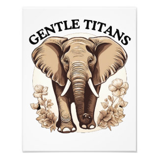 Gentle Titans Fotodruck