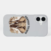 Gentle Titans iPhone 16 Hülle (Rückseite (Horizontal))