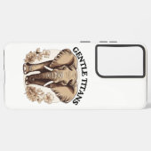 Gentle Titans Samsung Galaxy Hülle (Rückseite (Horizontal))