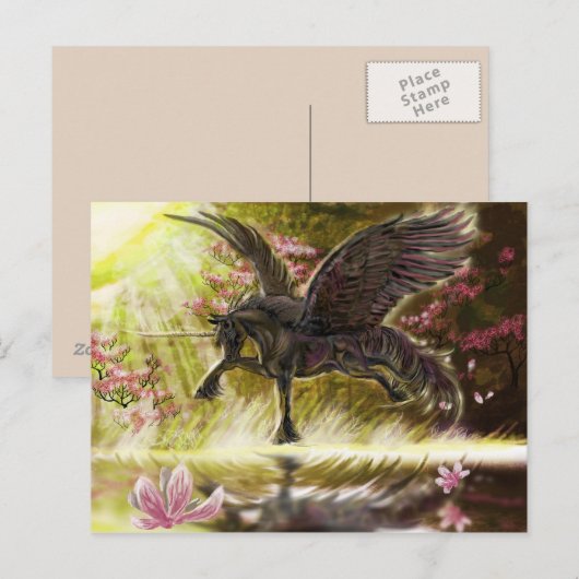 Gentle Touch Postcard Postkarte (Vorne/Hinten)