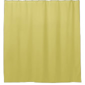 Gentle Warm Yellow Decorative Shower Curtain Duschvorhang (Vorderseite)
