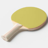 Gentle Warm Yellow Ping Pong Paddle Tischtennis Schläger (Vorderseite)