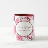 Gentle Watercolor Blume Tasse (Zentrum)