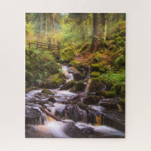 Gentle Waterfall Woodland Brook Puzzle